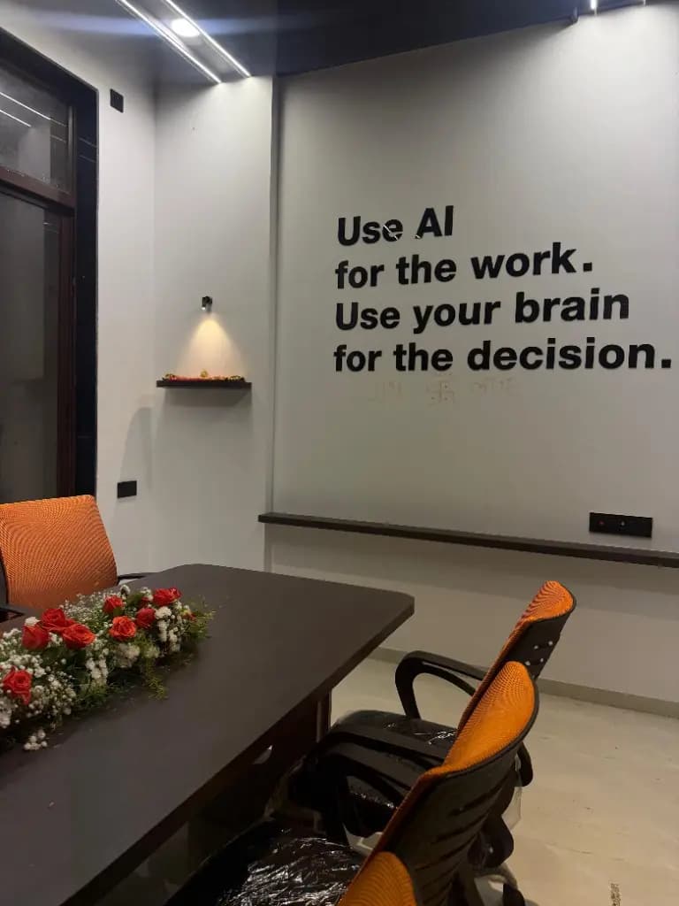 Meeting room at Unovative, IT company in Palghar West Meeting room at Unovative, IT company in Palghar West