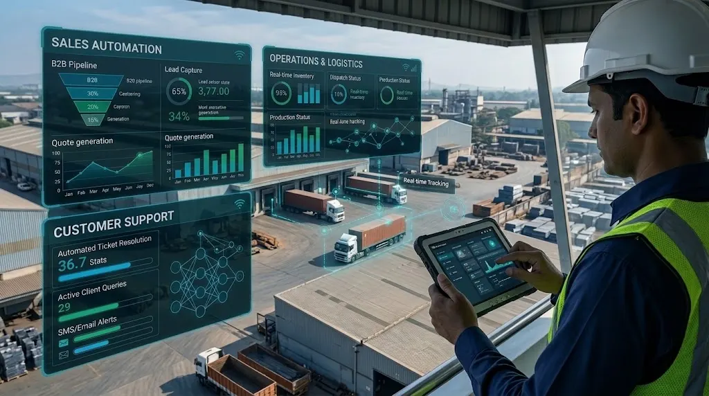 How Boisar Companies Can Automate Sales, Operations and Customer Support