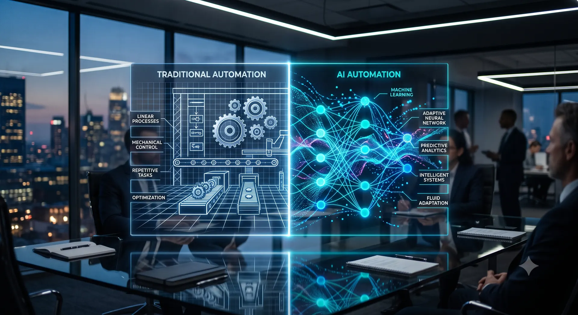 AI Automation vs Traditional Automation: What Businesses Should Choose