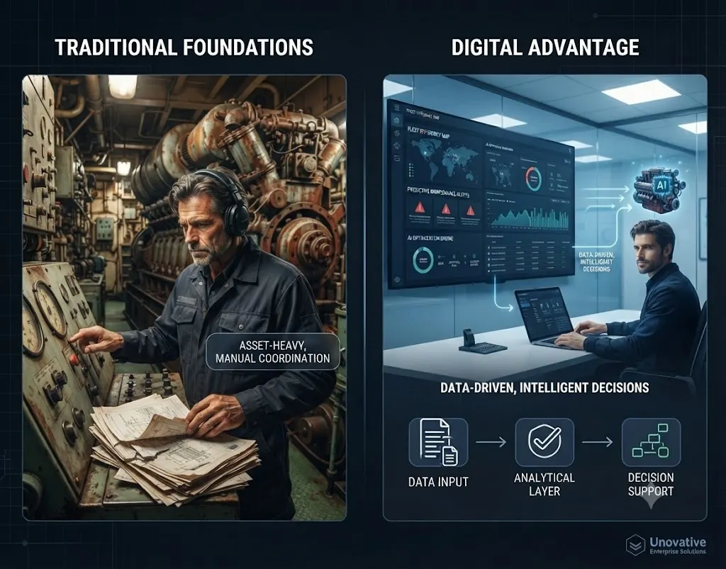 Technology as a Competitive Advantage for Traditional Industries